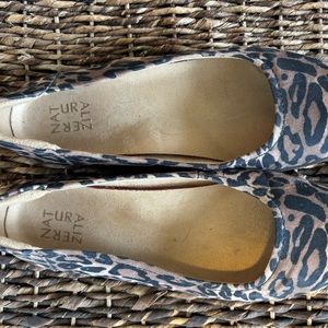 Naturalizer animal print ballet shoes